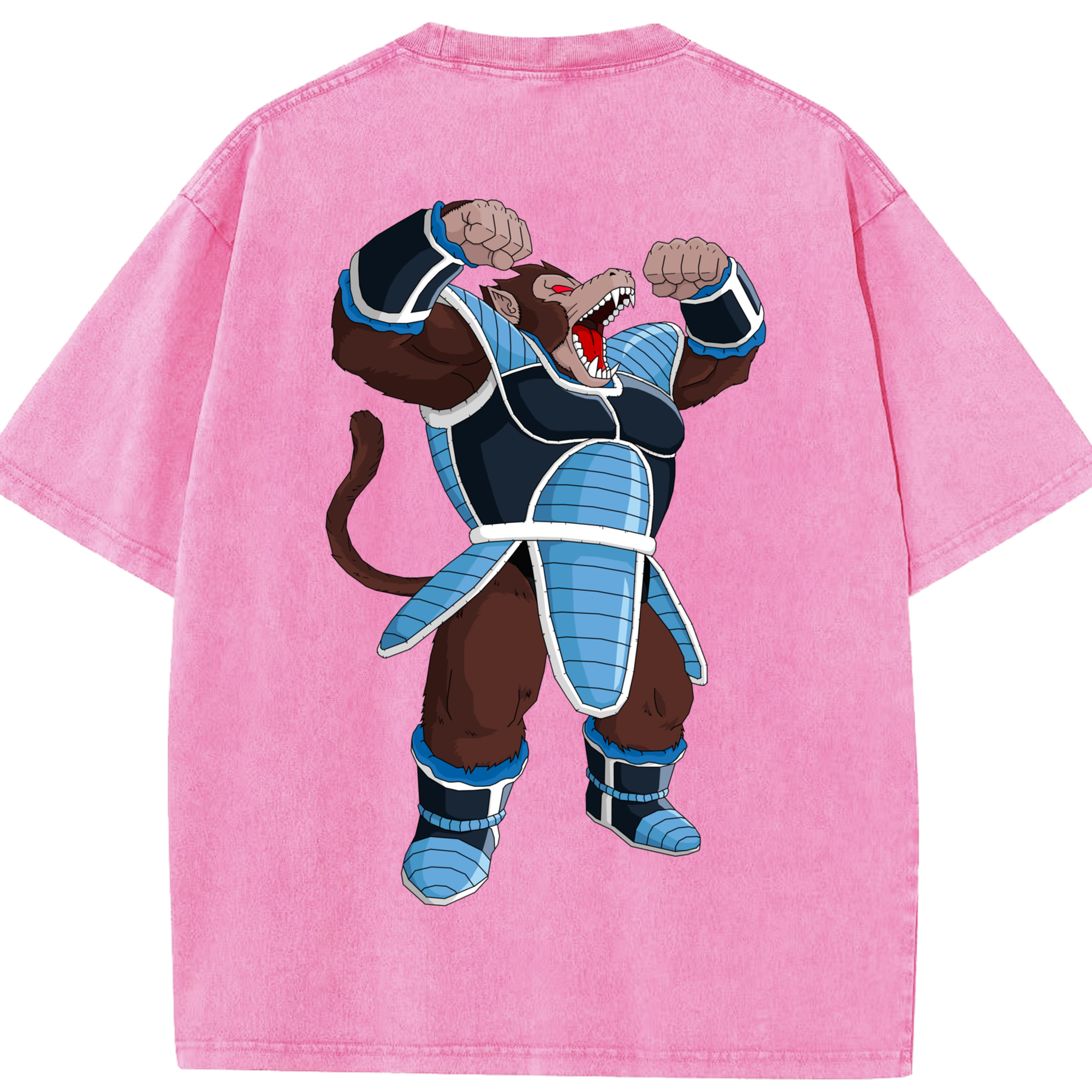 （画像用） ドラゴンボール DRAGON BALL 綿100% ヴィンテージ風 半袖Tシャツ（背面プリント）